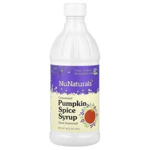 NuNaturals Concentrated Pumpkin Spice Syrup, 16 fl oz (0.47 l)