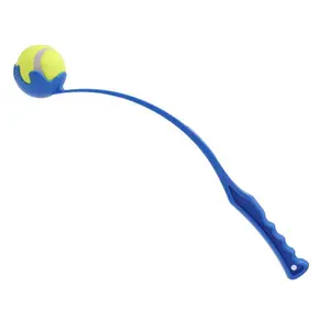 Durable Pet Ball Thrower, Dog Training Toy, Outdoor Tennis Ball Launcher, Robust Pet Play Equipment, Ideal for Active Dogs