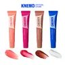 [KNEMO Official] LipLock Jelly Serum - Vegan Rose PDRN, Carrot Collagen, Peptides Blend - Mineral Oil-Free Silky Jelly Lip Treatments - Hydrate, Long-Lasting Plumping Glossy Mask - 15 mL (Peach Muse, Grape Crush, Pink Flan, Crystal Clear)