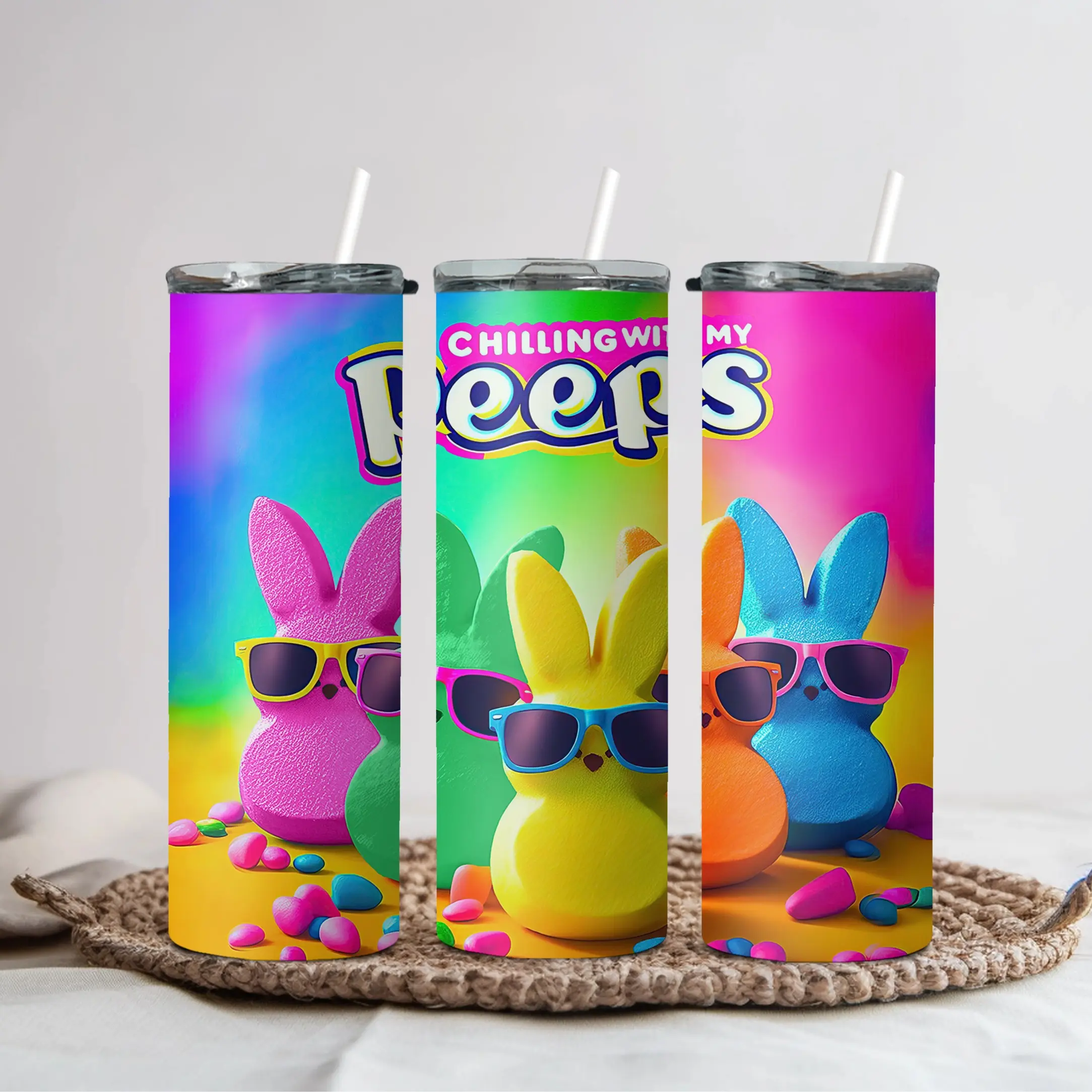 Peeps 20oz Skinny Tumbler