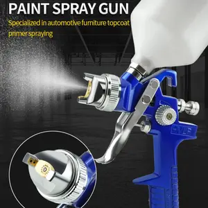 15Hole Copper Nozzle HVLP Paint Spray Gun Easy To Use