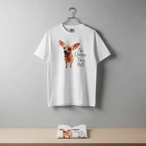 Graphic Tee Chihuahua Dog Funny Casual Graphic Print 100% Cotton Tee 5.3oz,men's t shirts
