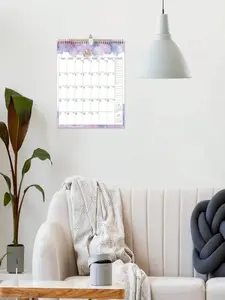 2026 Calendar - 11" x 8.5" Wall Calendar with Spiral Twin-Wire Binding Daily Blocks & Julian Dates for Effective Planning and Organization