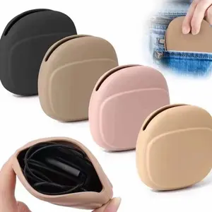 Silicone earphone cable bag, key data cable protection case, key storage bag, silicone earphone bag