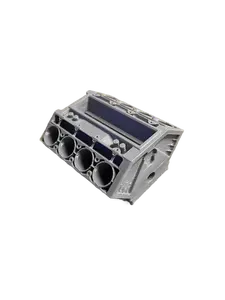 3dprinted v8 engine: v8 engine model: your desks new powerhouse