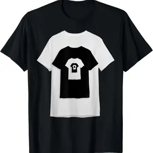 Optical Illusion - Shirt On A Shirt T-Shirt Shirt Of A Shirt Funny Meme Shirt / Weirdcore Clothing