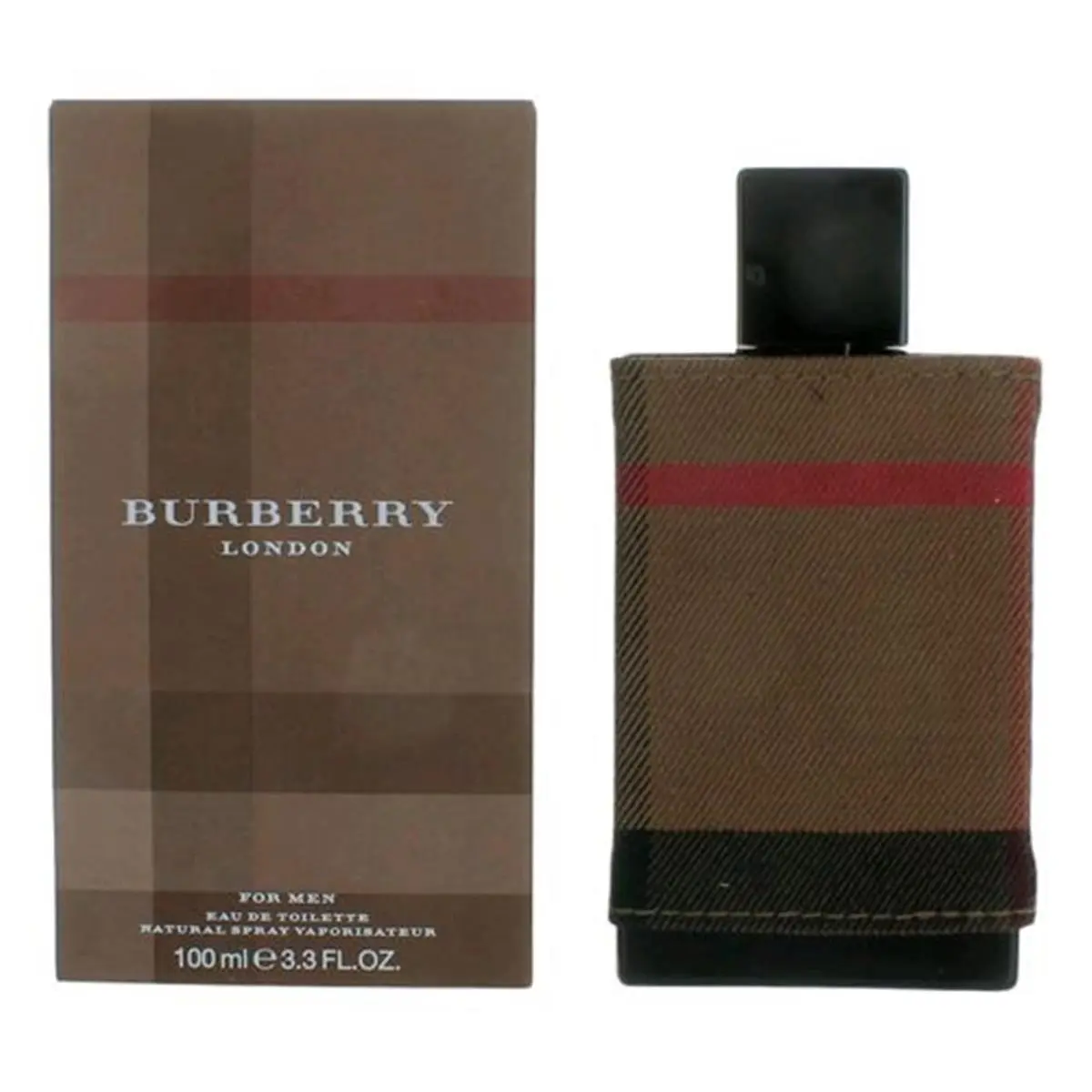 BURBERRY London Spicy Woody Amber Musky Men's Eau De Toilette Spray - Premium Daily-Use Men's Fragrance, 3.3 fl oz, Premium Daily-Use Fragrance