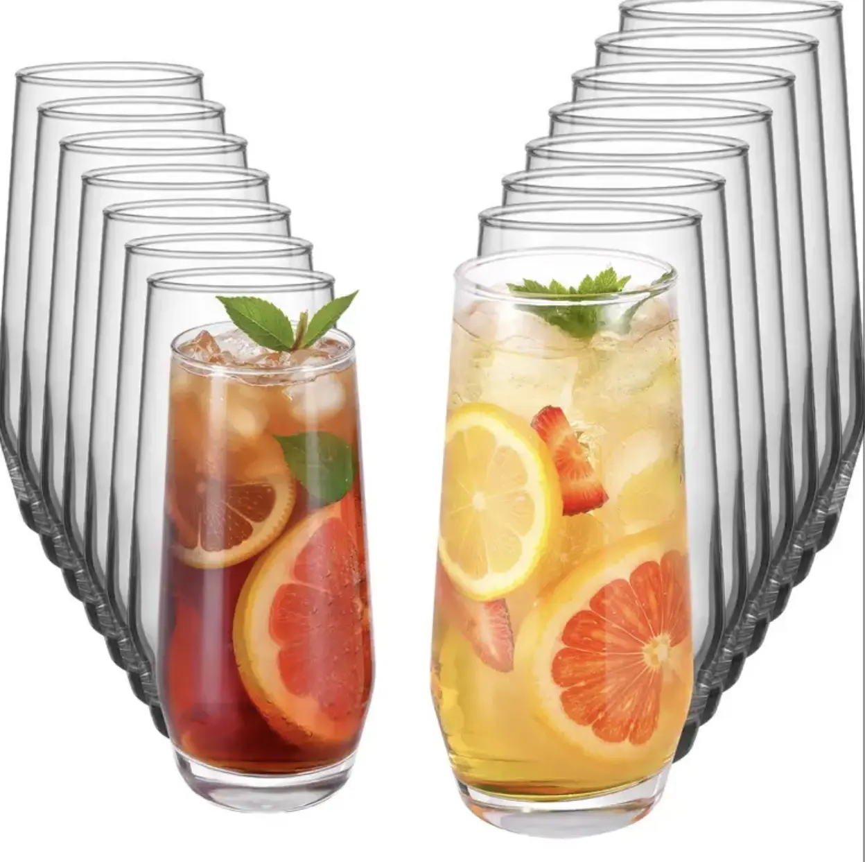 18.26 oz and 11.5 oz Highball Cocktail Glassware