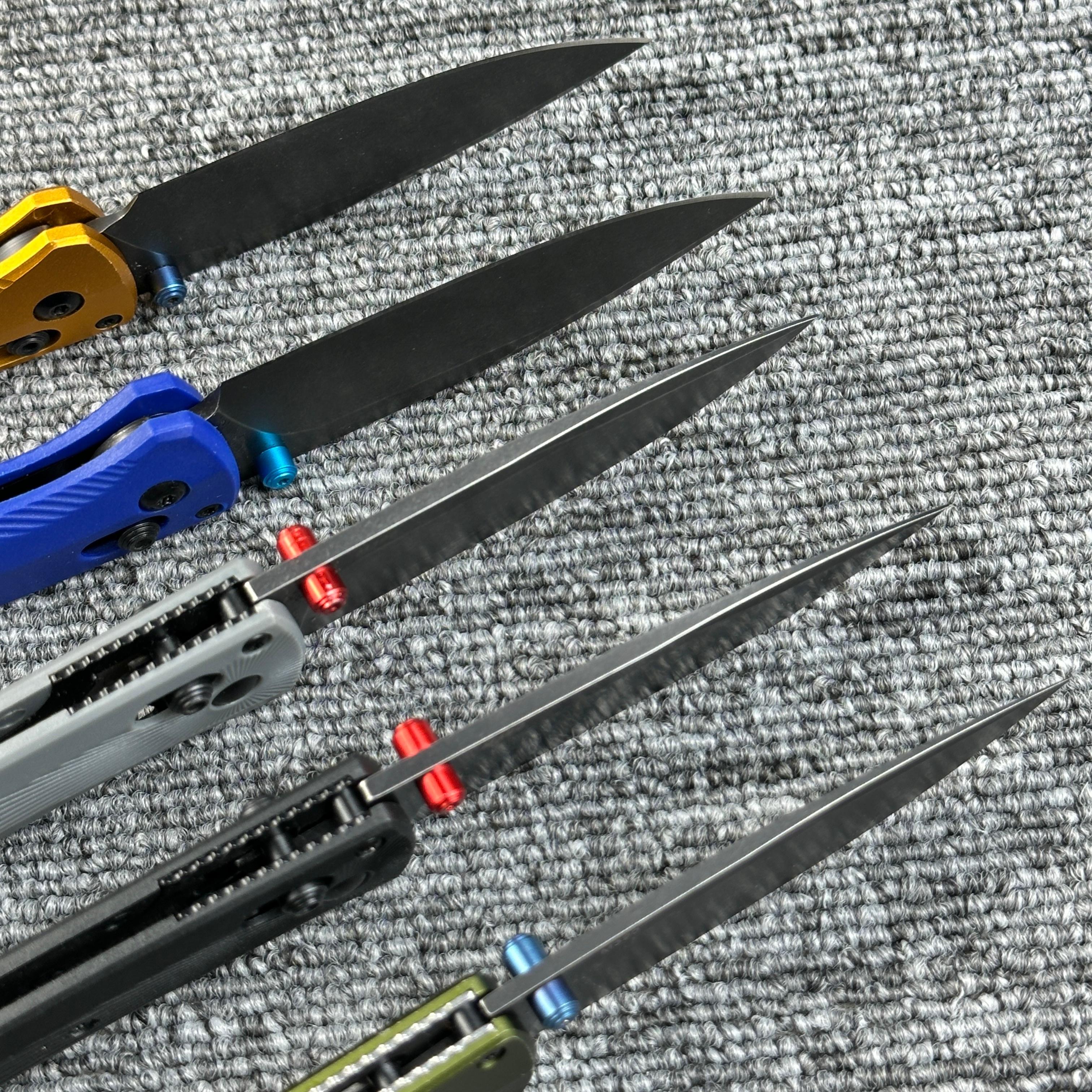 High Quality Axis Lock Folding Knife Durable EDC Tool for Outdoor Camping Hiking