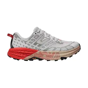 Hoka One One Speedgoat 2 Red White 1162710-WTTM Men's Fashion Shoes New