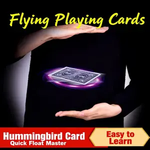Amazing Hummingbird Card Tricks – Party Magic Kit for Incredible Card Tricks & Illusions