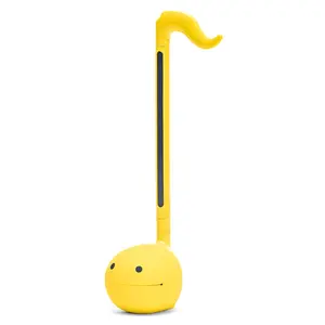 Otamatone Regular Colors [Yellow] - Japanese Musical Instrument Electronic Synthesizer - Maywa Denki Studio - Fun Gift for Children, Teens, Adults