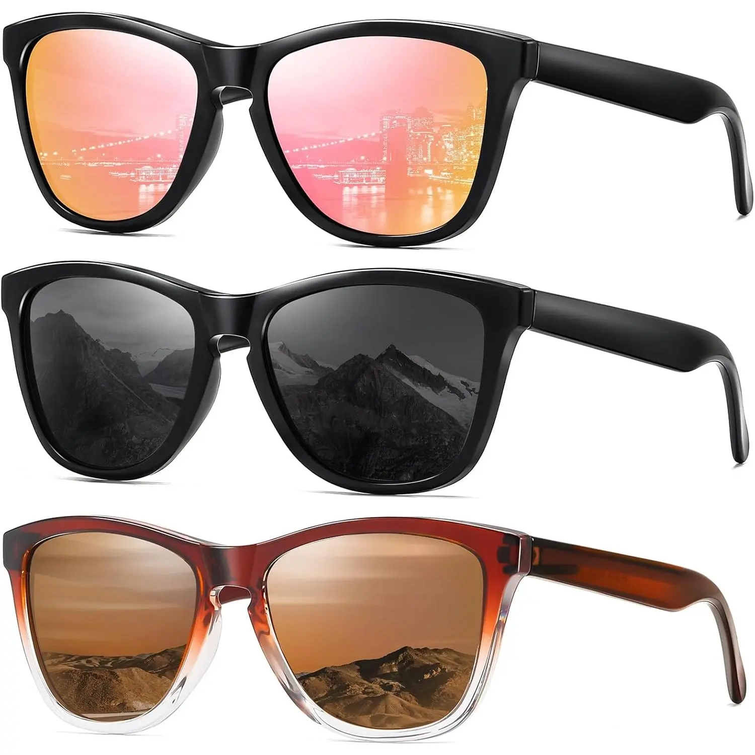 Black Grey +Black-pink +Brown