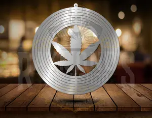 Pot Leaf Wind Spinner