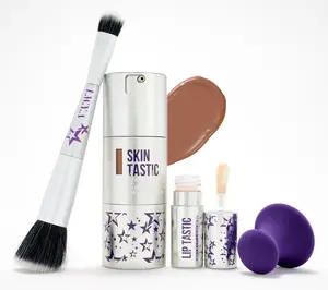 LWYA by Kim Gravel Skintastic Foundation &Lip Bloss 4pc Set