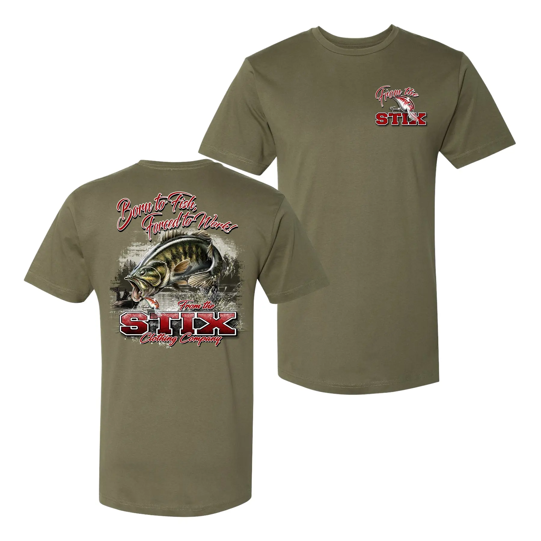 Born To Fish Tee Born To Fish Tee
