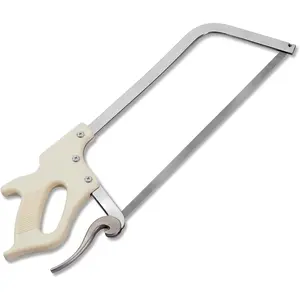 KATA Meat Bone Saw for Butchering: 17.Hand Saw Saw for Meat Bone Cutting - Meat Saw for Butchering at Home with SK5 Blade - Handsaws for Meat Processing, Processed Livestock and Game