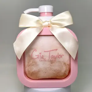 Toasted Vanilla Lotion // Thick Formula Creamy and Rich Body and Hand Lotion // Vegan and Cruelty Free Lotion // Handmade Lotion // Hydrating Lotion // Cute Girly Bow Lotion //