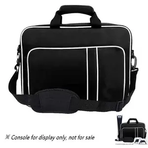 Portable Game Console Storage Tote Bag, Travel Organizer Bag, Large Capacity Game Console Storage Bag with Game Console Holder & Gamepad, Console Accessories for Gaming Enthusiasts