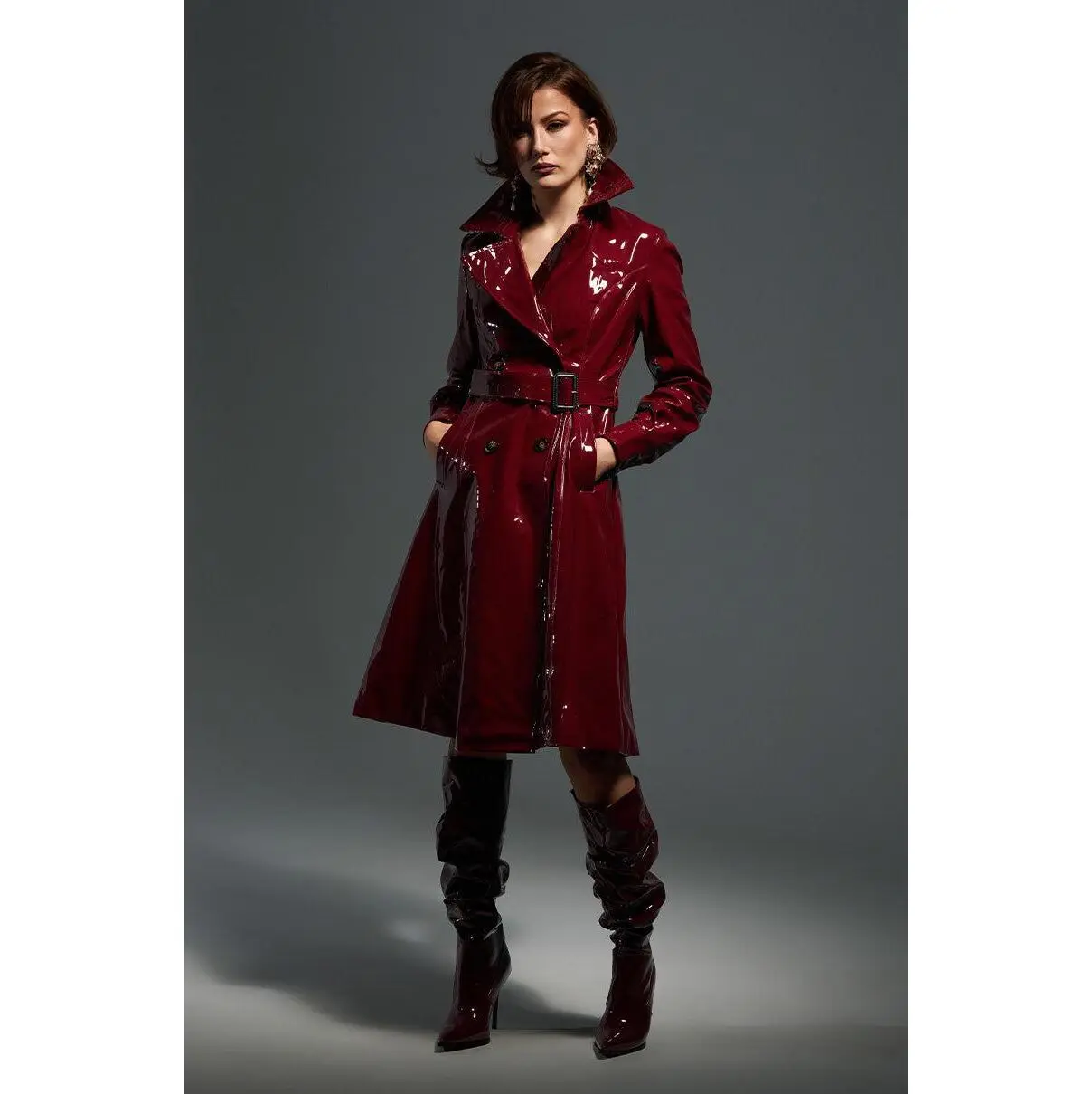 MITICA PATENT TRENCH COAT MITICA PATENT TRENCH COAT
