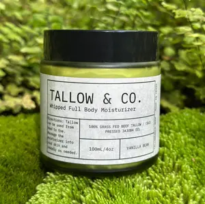 Whipped Tallow Moisturizer - Vanilla Bean