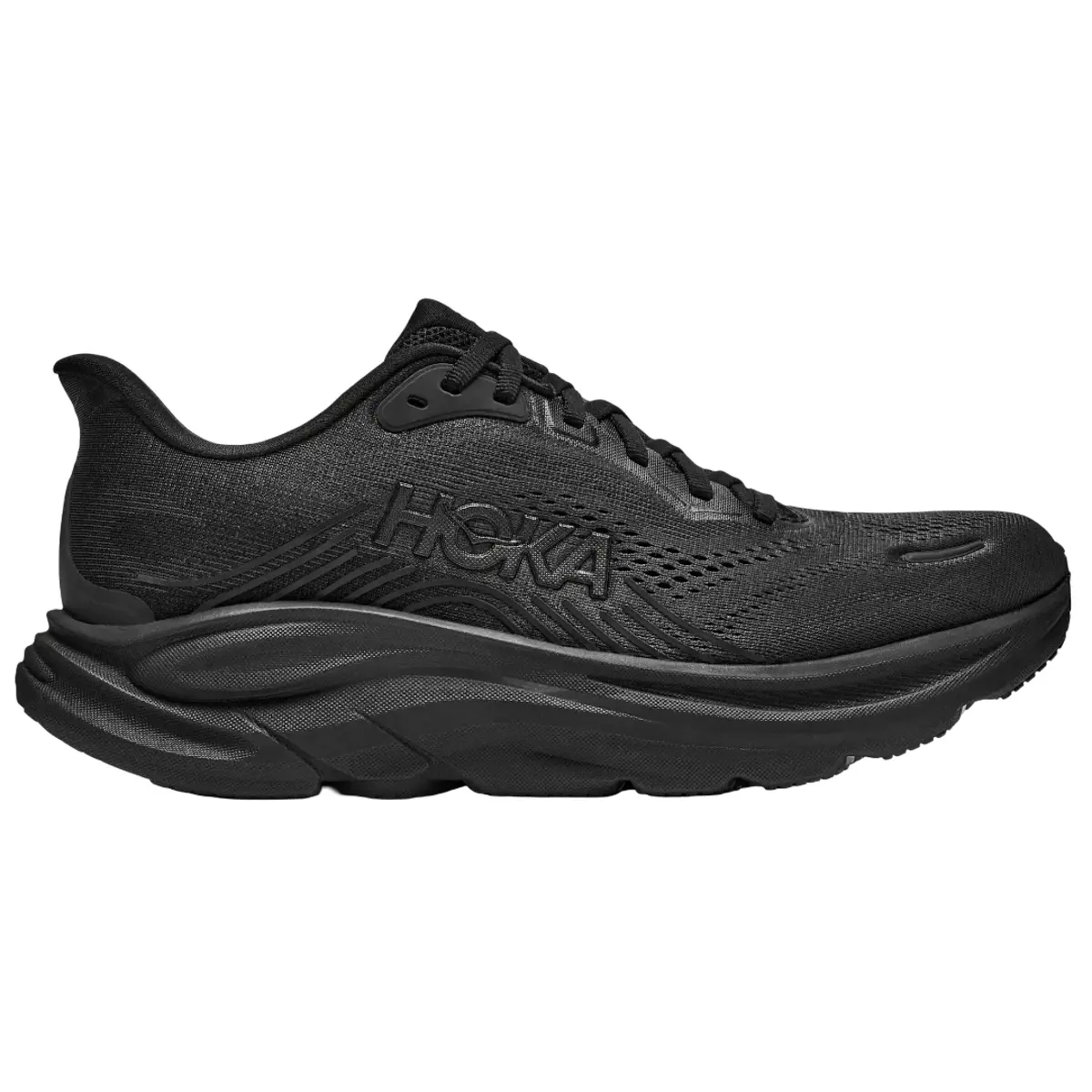 Hoka Clifton 11 Black Black Women's Fashion Shoes New