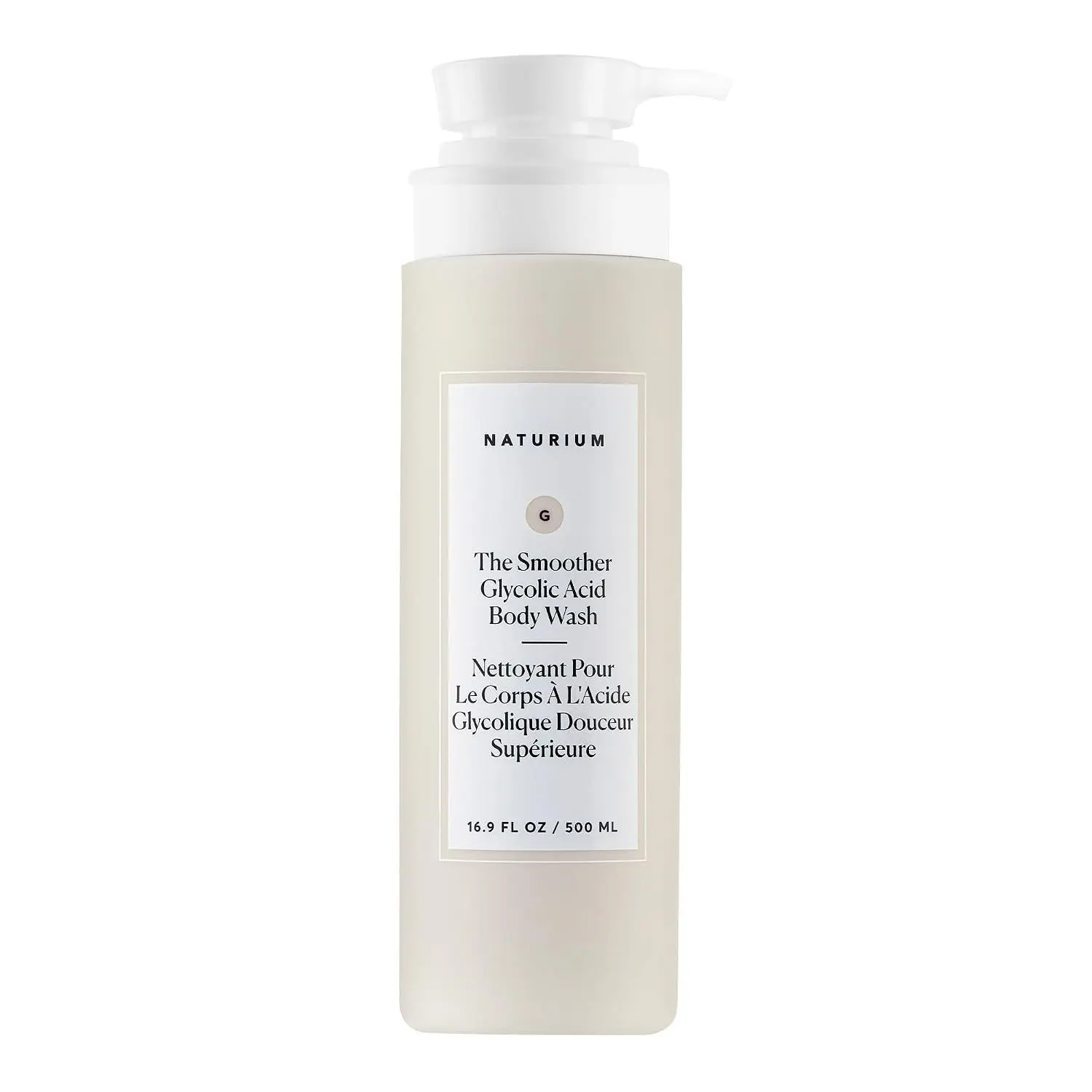 Naturium The Glow Getter Multi-Oil Hydrating Body Wash, Gentle Cleanser, 16.9 oz