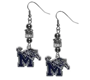 Siskiyou Sports College Euro Bead Earrings