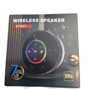 BTs07 Wireless Speaker - Portable and Compact for High-Quality Audio Experience Phone Device