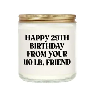 Funny Best Friend Birthday Gifts for Women- Handmade Lavender Soy Wax Scented Candles- Happy 30th, 40th, 50th, 60th,70th Birthday Gifts for Women, Friend, Her, Bestie
