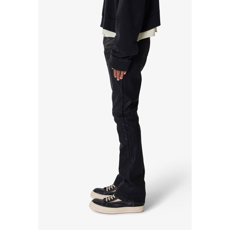 mnml B729 Waxed Denim - Black
