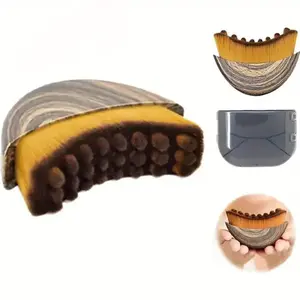 Face Lymphatic Contour Brush for Jawline & Chin Sculpting Dry Brushing Massager & Relief Ergonomically Designed to Fit The Skin Precisely 1PCS