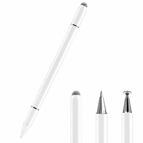 3 in 1 Stylus Pen for Touch Screens, High Precision Universal Touch Screen Stylus for iPad/iPhone/Samsung/Android and All Touchscreen Tablets Phones for Drawing Gaming Note Taking