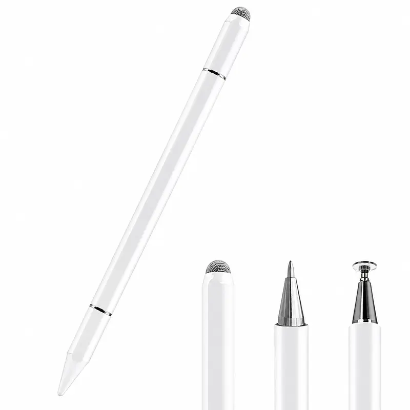 3 in 1 Stylus Pen for Touch Screens, High Precision Universal Touch Screen Stylus for iPad/iPhone/Samsung/Android and All Touchscreen Tablets Phones for Drawing Gaming Note Taking