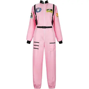 Milalee Adult Astronaut Costume Spaceman Cosplay Space Suit Perfect for Halloween Dress-Up  Themed Parties Fun Sci-Fi Outfit for Cosplay Events 6532