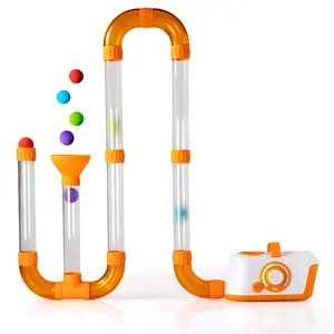 Fat Brain Toys Air Toobz Air-Powered STEM Building Toy for Kids & Teens Ages 3+ with 20 Foam Balls & Auto Shut-Off Feature Fat Brain Toys Air Toobz Air-Powered STEM Building Toy for Kids & Teens Ages 3+ with 20 Foam Balls & Auto Shut-Off Feature