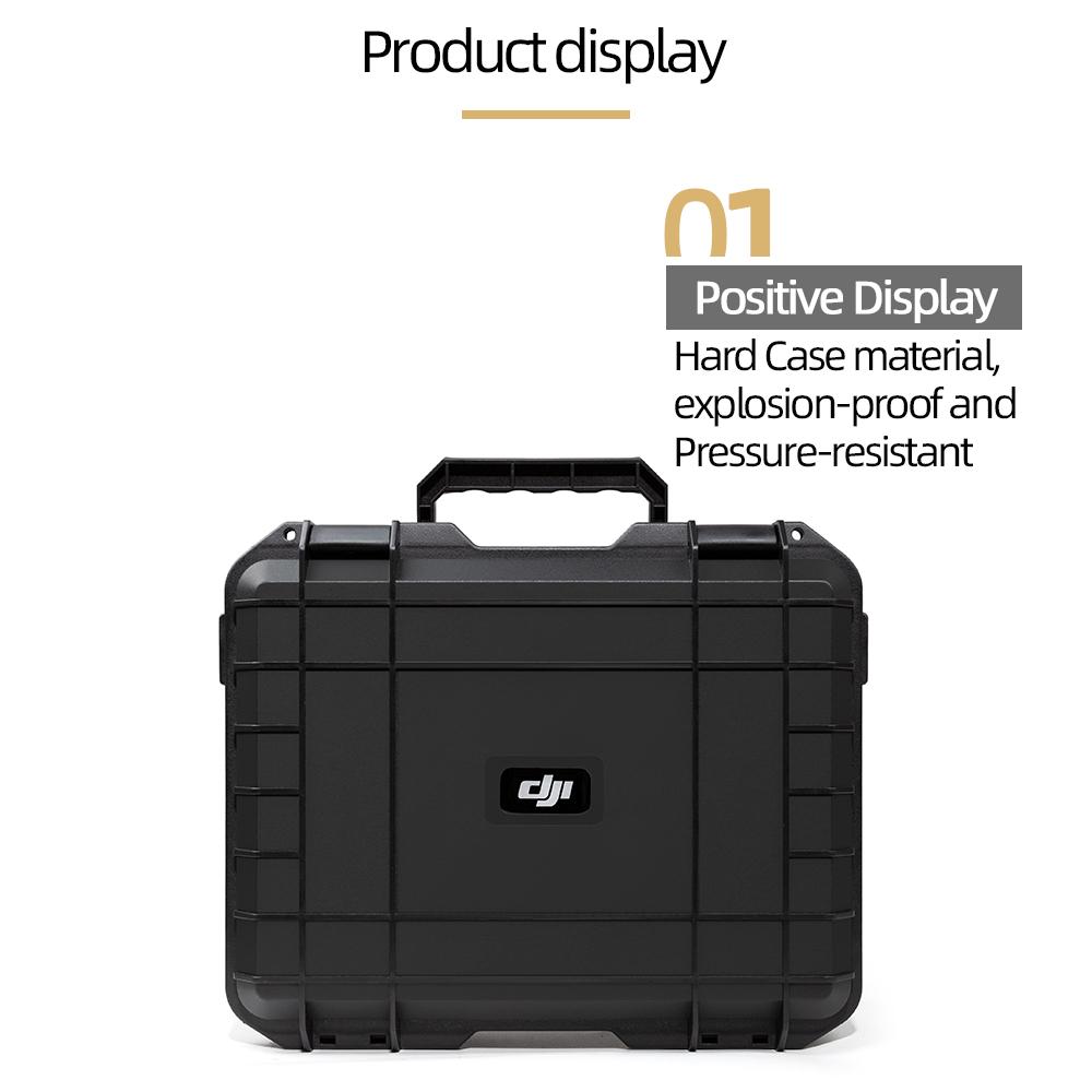 For DJI Mini 3 Case Explosion Proof Case Mini 3 Pro Bag Portable Waterproof Box Hard Shell Large Capacity Accessories Case