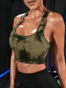 Za-Dye Sportswear Bra Cup Removable Soft Inner Layer, All-Season Comfortable Design, Ideal for Active Wear & Everyday Use
