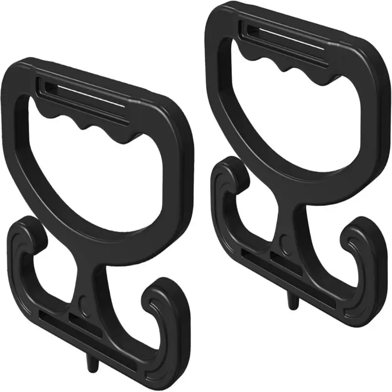 Grocery Shopping Bag Handle Carrier (2-Pack) - Each Handle Supports Up to 80lbs