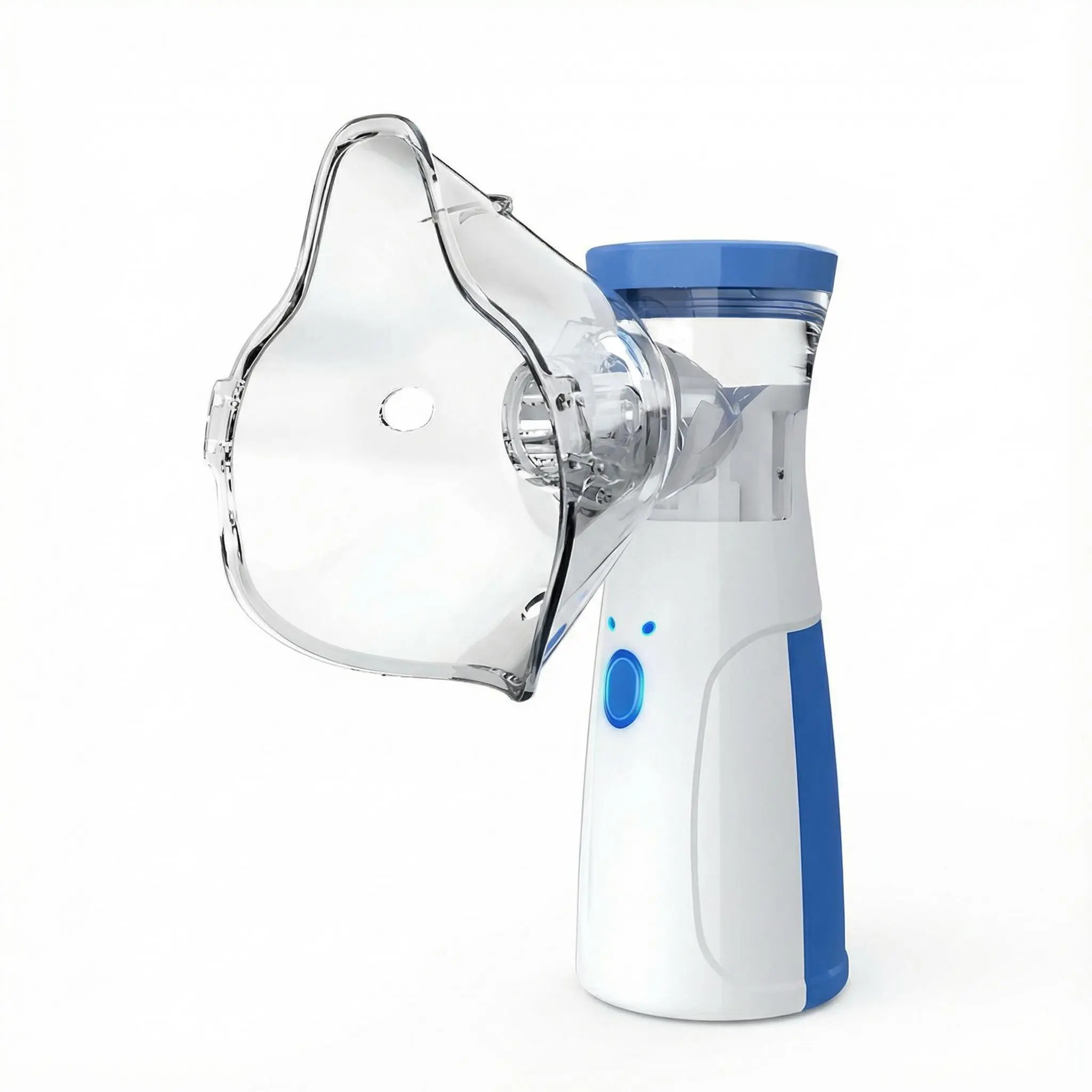 Portable Handheld Nebulizer, Mesh Spacer Machine with Accessories for Adult & Kid, Handheld Electric Atomizer for  Home use Travel(Batteries Not Included)