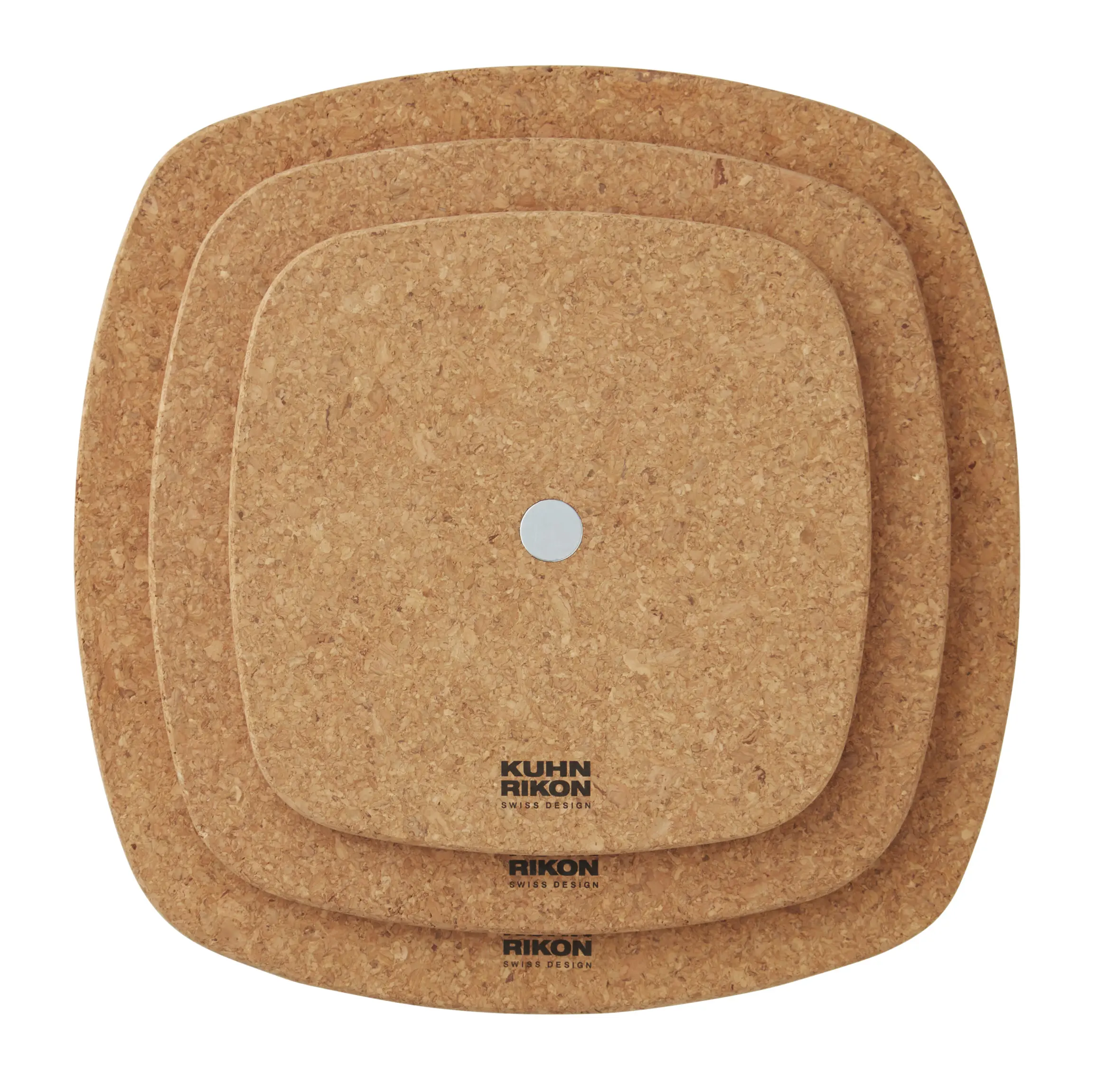 Kuhn Rikon Smart & Compact Magnetic Cork Trivets | Stick to Pots & Pans for Easy Serving