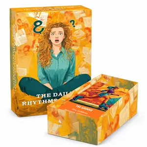 The Daily Rhythms Oracle Cards, Daily Guidance Oracle Deck for Balance, and Mindfulness. Modern Oracle Cards, Tarot Cards for Beginners, Intuitive Reflection, Emotional Healing, Self Care, and Spiritual Growth