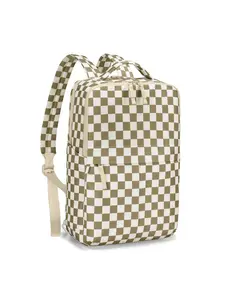 Plaid Backpack, Lightweight and Durable, Fashionable Multi-Compartment, Large Capacity, Ideal for Travel and Work, Daily Use, Laptop Bag