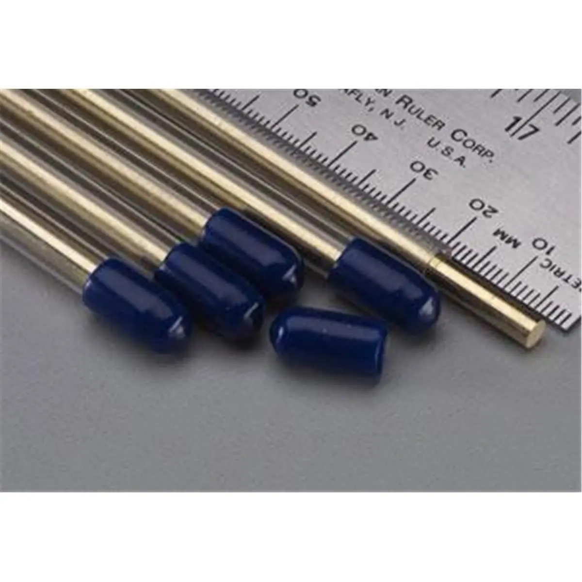 K&S Engineering K-S1163 0.16 in. Solid Brass Rod - 5 Piece