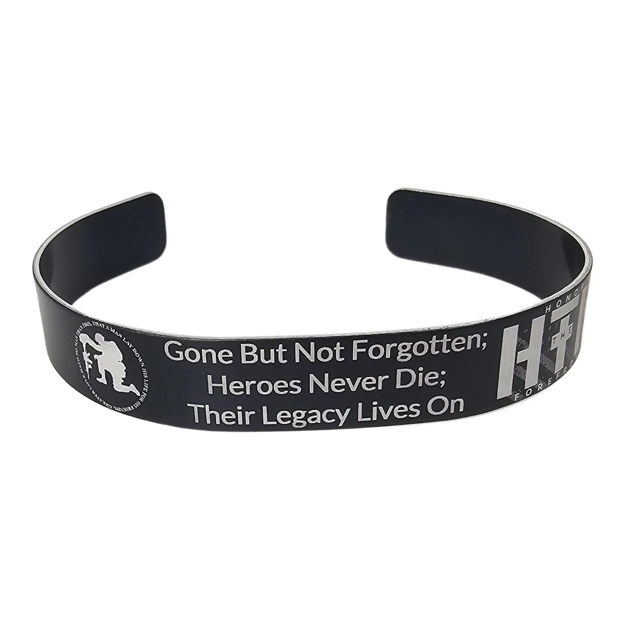 Gone But Not Forgotten - Memorial Bracelet Quiet Vow Ultimate Sacrifice