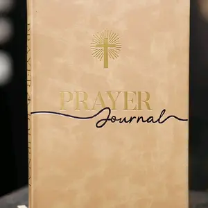 Prayer Journal - Gold Cross Design, Inspirational Daily Prayer Book, Perfect for Spiritual Reflection and Personal Growth