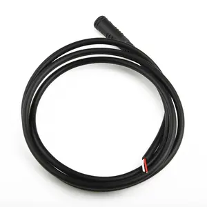 Waterproof Ebike Display Basic Connector Cable Kit - 2,3,4,5,6-Pin Durable Reliable Terminal Plug Protective Connectors for Ride-On Toys [Fall Deals], Durable Reliable Connectors, Terminal Plug Kit Wired Jack