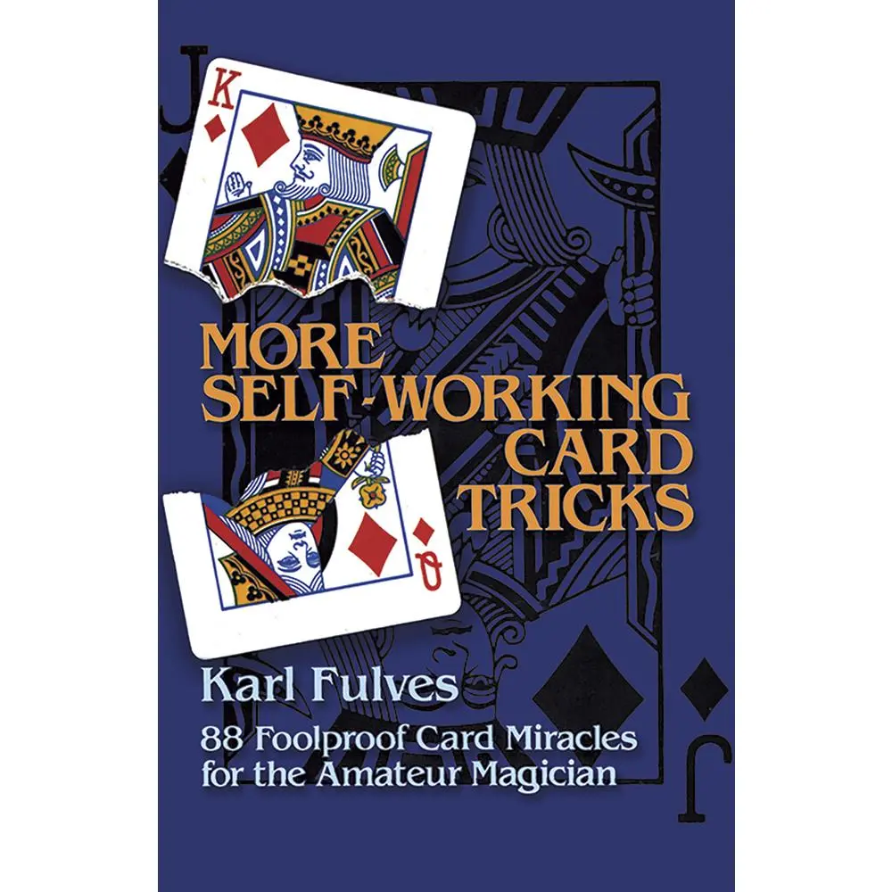 USED Book - More Self-Working Card Tricks: 88 Foolproof Card Miracles for the Amateur Magician by Fulves, Karl (Paperback) - english