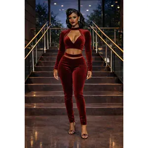 Burgundy Luxe Set