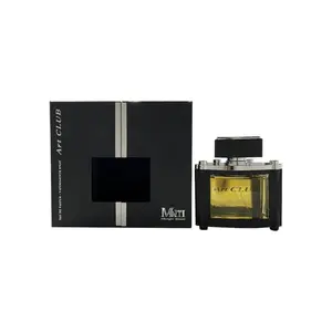 GIORGIO MONTI Art Club Men's Premium Citrus Woods Eau de Parfum (EDP) - 3.4 fl oz Spray Bottle, Non-Sweet, Fragrant, Masculine, Citrus Top Notes, Amber Base, New in Box, Single Item, Non-Sweet Men's Fragrance, Spray-On Men's Fragrance